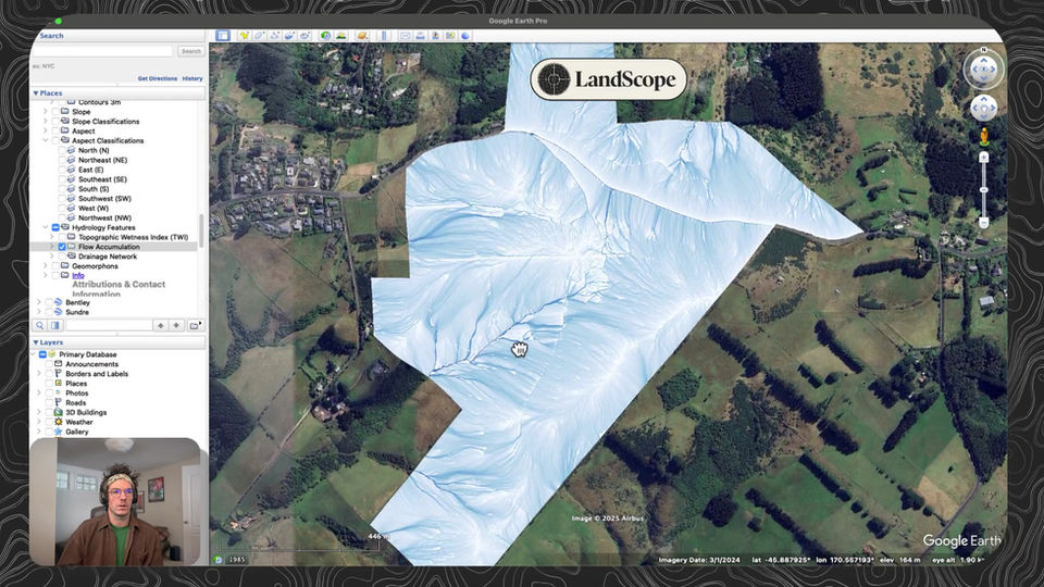 Hydrology Features & Geomorphons